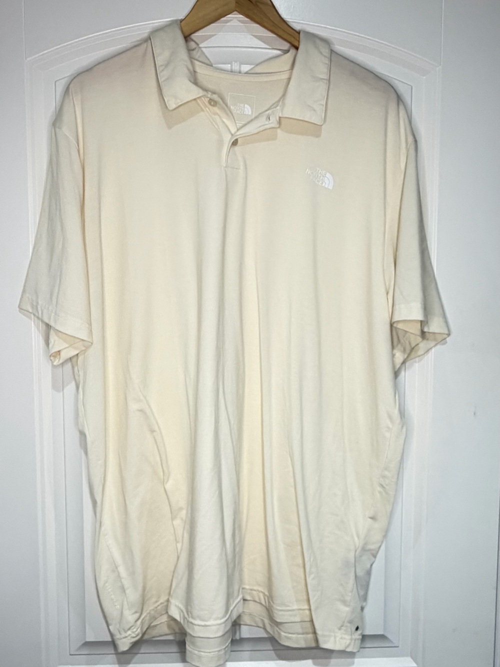 The North Face Men’s Light Cream Polo Shirt